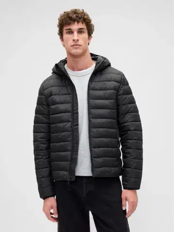 [ 미사용품 ] GAP 리사이클 퍼퍼 자켓 size M 블랙