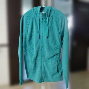 THE NORTH FACE 터콰이즈 풀 집업 후드티 여성용 M