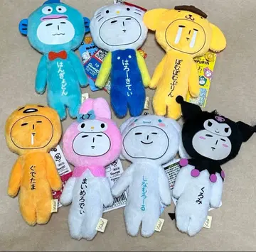 유키오 마스코트 산리오 캐릭터즈 x 유키오 전 7종 세트