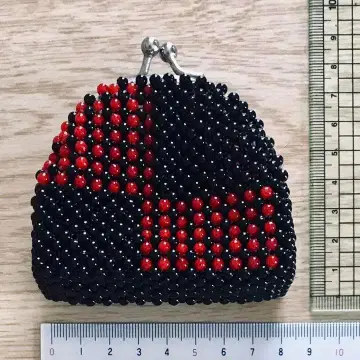 [ 핸드메이드 ] 비즈 동전 지갑 가마구치