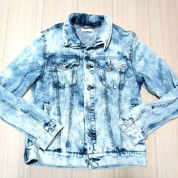 링스 라이트 블루 데님 자켓 M