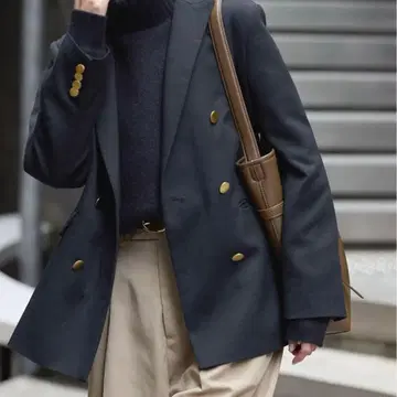 슬로브 이에나 TR 더블 브레스트 자켓