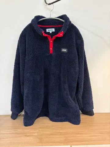 LOGOS 플리스 풀오버 M 네이비