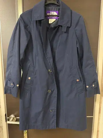 THE NORTH FACE 네이비 트렌치코트 S 9