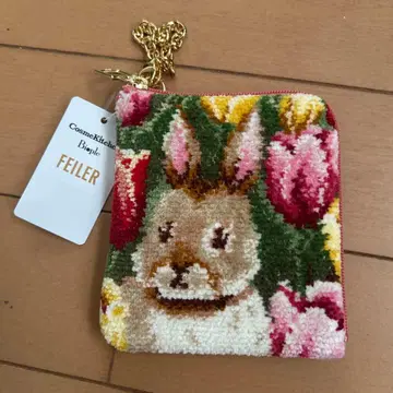 FEILER 토끼와 튤립 파우치