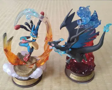 포켓몬 리멘트 메가리자몽 메가루카리오 피규어