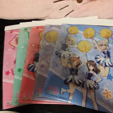 걸즈 앤 판처 클리어 파일 5장 세트