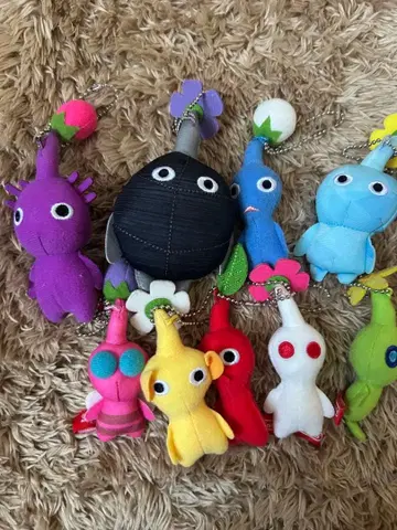 피크민 키링 묶음 판매