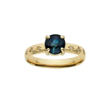 vendome 블루 토파즈 반지 미사용