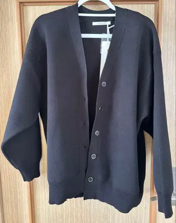 sm2rhythm 스펀지 니트 가디건 블랙 새상품급