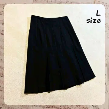 새상품급 Reflect 리플렉트 일본제 플리츠 스커트 플레어 스커트