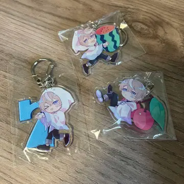 소라비비 아크릴 키링 3개 세트