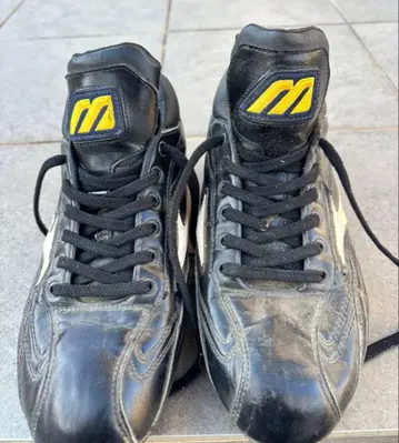 미즈노 야구 스파이크 27.0cm 블랙 포인트 중고 연습용