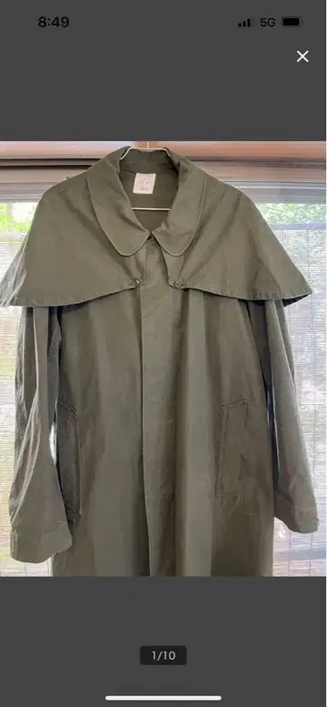 올리브 그린 밀리터리 자켓