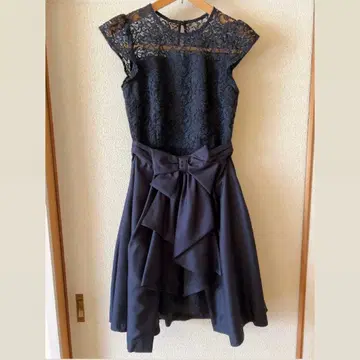 새상품 레스 빠세 2way 드레스 네이비