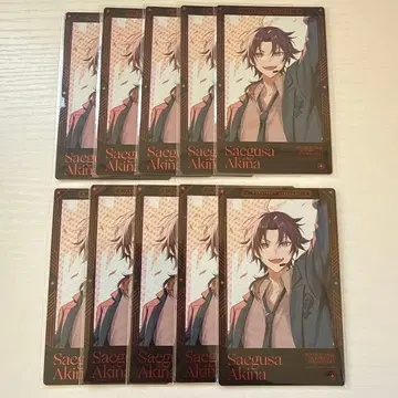 니지산지 사에구사 아키나 칠차원 학생회 폴라로이드풍 카드