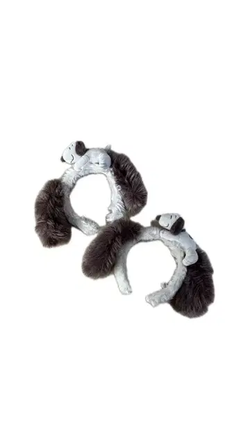 스누피 머리띠 페어