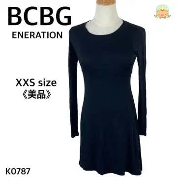 BCBG GENERATION 블랙 원피스 타이트 실루엣 XXS
