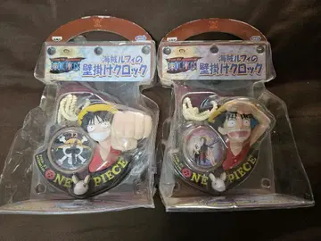 원피스 해적 루피의 벽걸이 시계 미개봉 새상품 2종 세트