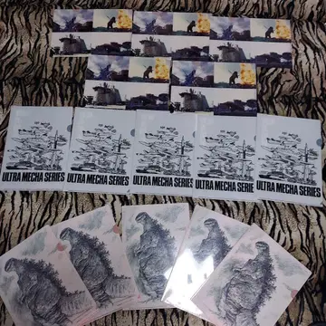 미사용 안노 히데아키전 클리어 파일 15장 묶음 판매!