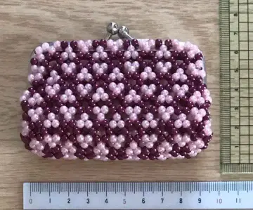 [ 핸드메이드 ] 비즈 가마구치 지갑