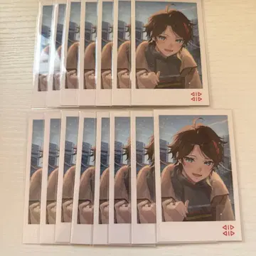 니지산지 사에구사 아키나 윈터 데이트 레어 폴라로이드풍 카드