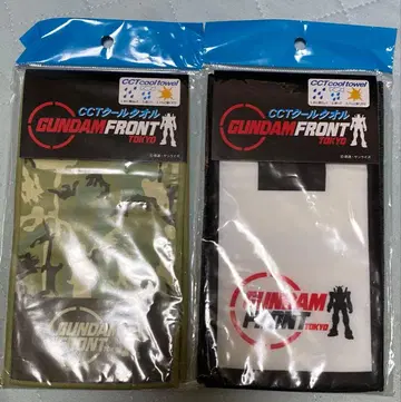 건담 프론트 도쿄 CCT 쿨 타월 반다이 소츠 선라이즈 카모플라쥬