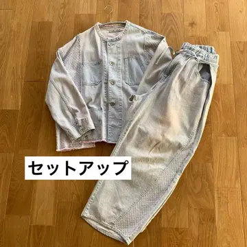 NKJ 2025ss BELT BARREL DENIM