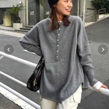 저널 스탠다드 리룸 울 믹스 2way 빅 풀오버