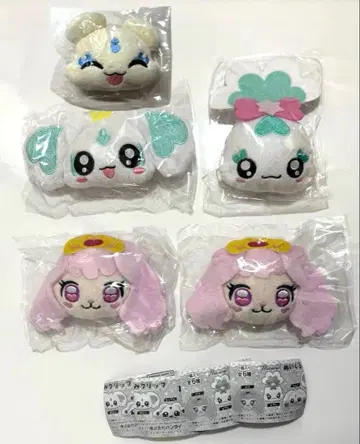 프리큐어 봉제 인형 클립 시프레 퍼프 포룬 메플 세트