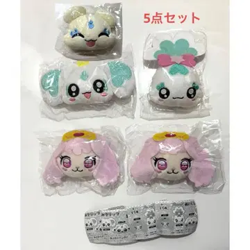 프리큐어 봉제 인형 클립 시프레 퍼프 포룬 메플 세트