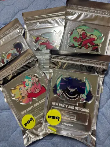 NEW PANTY AND STOCKING 아크릴 스탠드 컴플리트