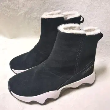 새상품급 SOREL 키네틱 임팩트 26cm 블랙 숏부츠