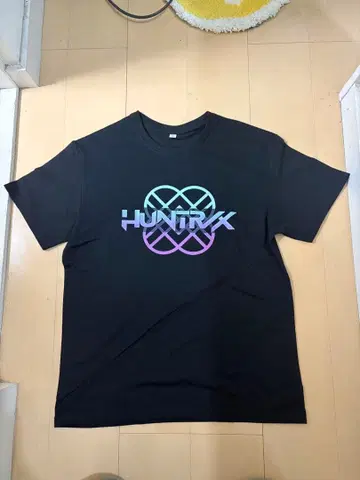 K-POP 걸즈 데몬 헌터즈 헌트릭스 T셔츠 블랙 M 사이즈