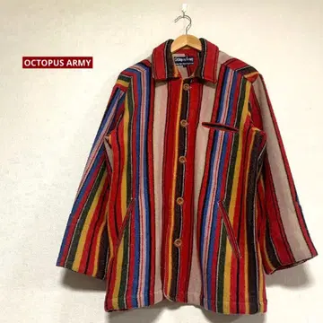 OCTOPUS ARMY 멀티 스트라이프 울 70% 커버올