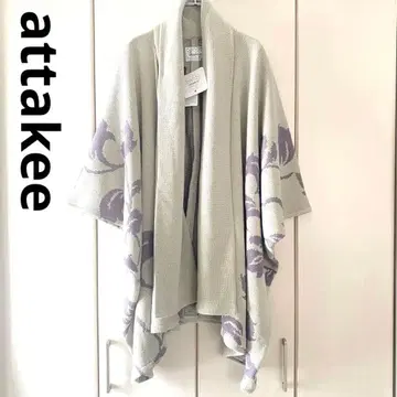 새상품 attakee 카야 덩굴 무늬 기모노 겉옷 가디건 일본제