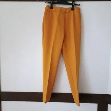 미사용 새상품 FLASK 프라스크 팬츠 슬랙스 캐러멜 일본제 36