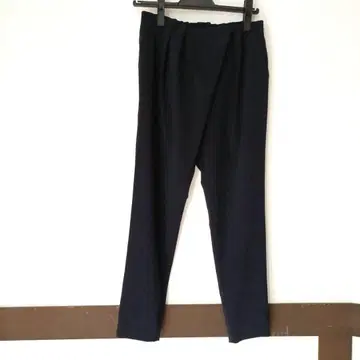 미사용 새상품 FLASK 프라스크 팬츠 슬랙스 네이비 일본제 38