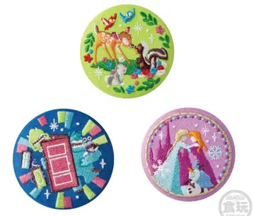 디즈니 자수 캔배지 2개 Disney 묶음 판매