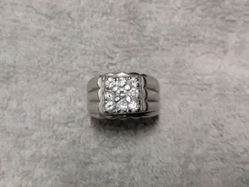 실버 925 스퀘어형 반지