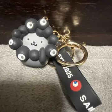 산리오 엑스포 2025 키링 그레이