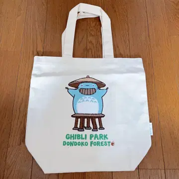 미사용 새상품 지브리 파크 이웃집 토토로 토트백 돋도코 숲
