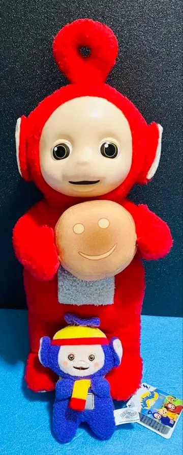 텔레토비즈 BIG 봉제 인형 (포와 좋아하는 타비 토스트) 마스코트