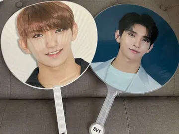 세븐틴 조슈아 부채 2장 세트 ode diamond