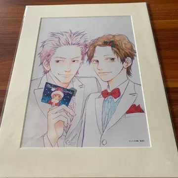 이쿠에미 료 원화전 매트 포함 액자 프린시펄 38 x 29