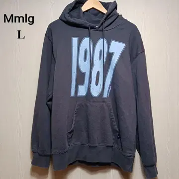 Mmlg 후드티 L 다크 그레이 한국 브랜드