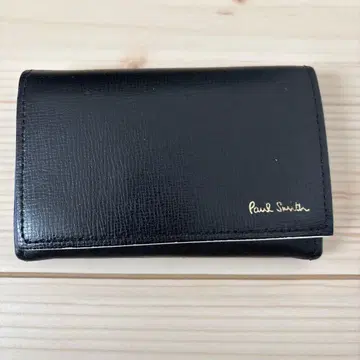 Paul Smith 블랙 가죽 명함지갑 카드 케이스