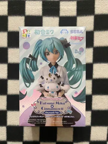 하츠네 미쿠 쵸코노세 프리미엄 피규어 시나모롤 오스마시Ver.