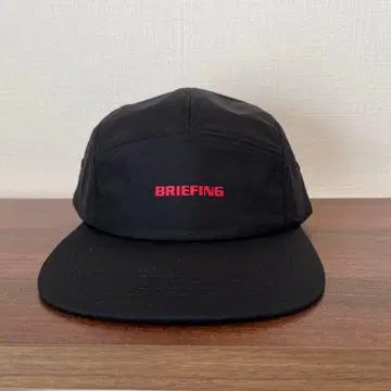 브리핑 골프 블랙 BRIEFING AW 5PANEL CAP