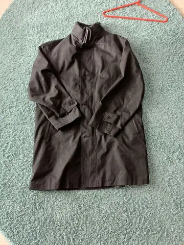 산요 BLINKER 사이즈 L 블랙 스텐카라 코트